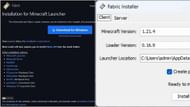 Fabric can be installed using its official installer (Image via Image via Fabric)